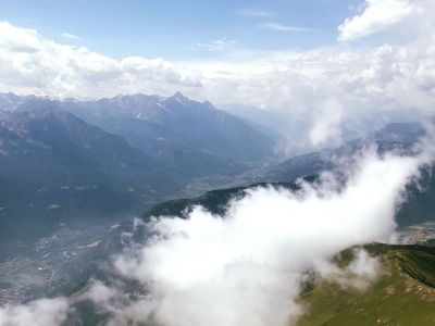 valle ayas wandern ausblick vom hhenweg 