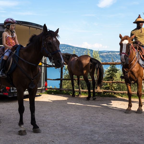 Gardasee: Urlaub auf dem Reiterhof - Italien