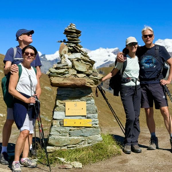 Genusswandern ohne Gepck in den Bergen des Val dAyas - Aostatal