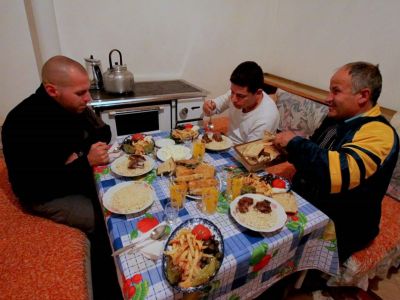 Wanderurlaub Albanien Verpflegung Gastfamilie