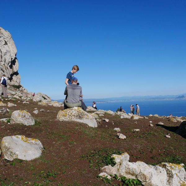 Silvester-Segeltrn in der Strae von Gibraltar - Spanien/Marokko