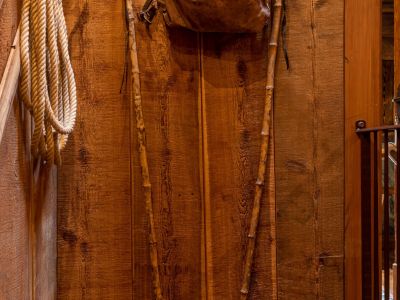 Bergsteigerausr�stung aus fr�heren Zeiten