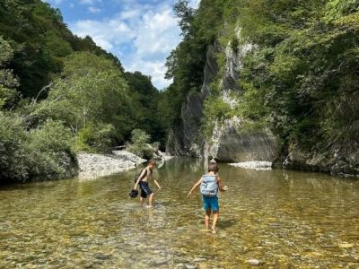 Familien Bergsportcamp Slowenien Flusswandern