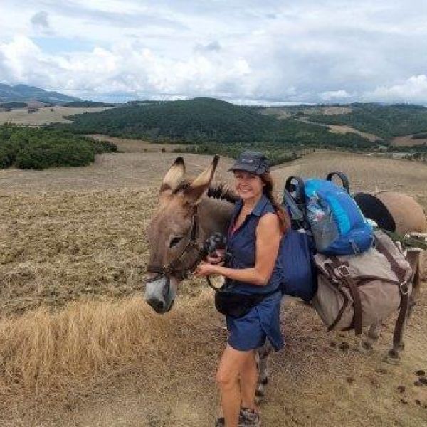 Eselwandern in der Toskana - Val di Cecina - Italien