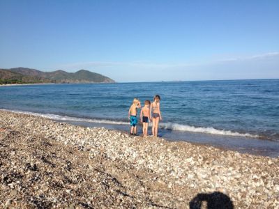 Familienurlaub Kinder Türkei Strand 