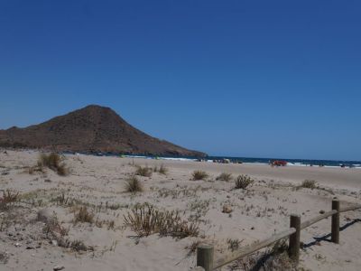 Wandern am Strand bei Cabo de Gata