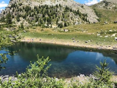 individuelles wandern monte rosa bergsee