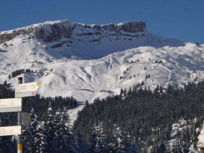 Der beeindruckende Ifen mit seinem Skigebiet