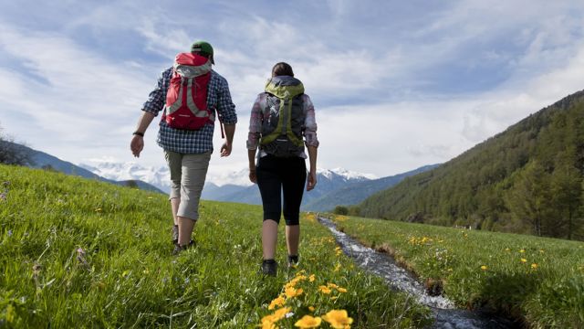 Individuelle Wanderwoche fr Familien mit Gepcktransport in Sdtirol Vinschgau 