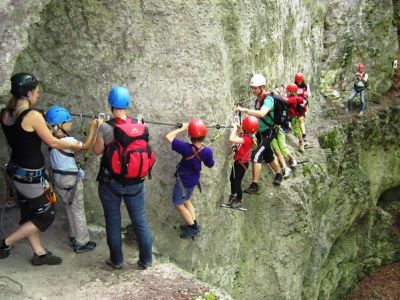 klettern familie camping urlaub franken aktiv