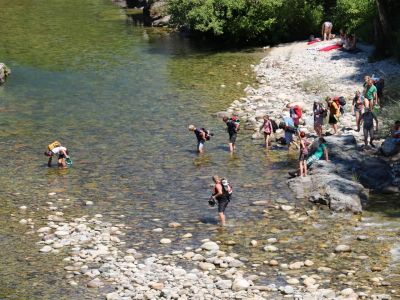 wandern korsika fluss 