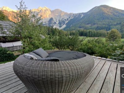ruhige Alleinlage des Bio Bauernhof in den Steiner Alpen Slowenien
