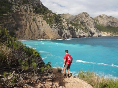Mallorca Wandern beim Strand Coll Baix