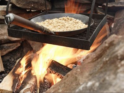 Kochen am Lagerfeuer