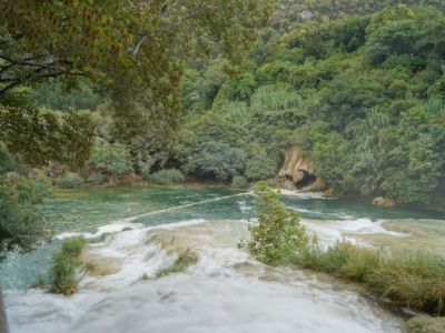 Krka Wasserfälle Natururlaub Urlaub mit Kindern