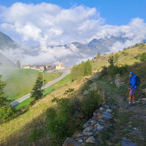 Genusswandern ohne Gepck in den Bergen des Val dAyas - Aostatal