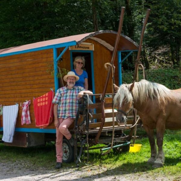 Planwagen-Urlaub in den Vogesen - Frankreich