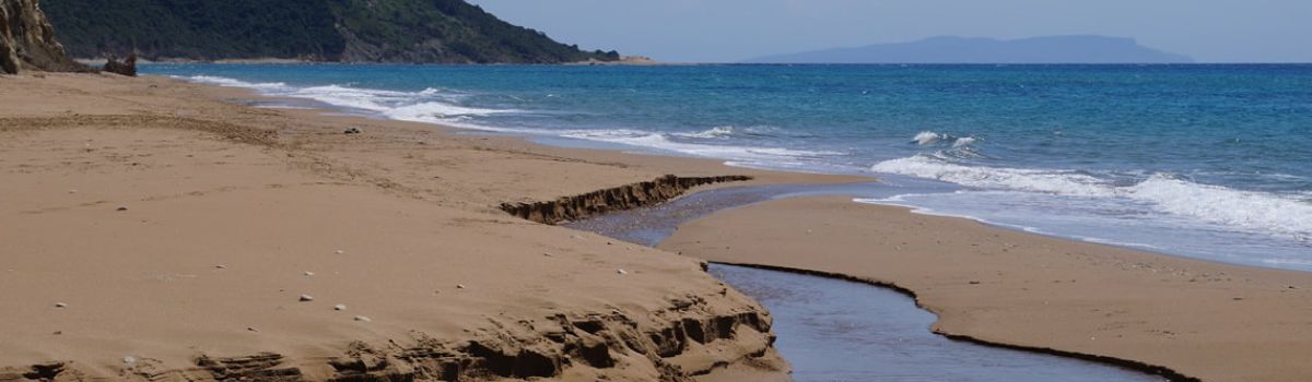 bach marathias santa barbara strand korfu