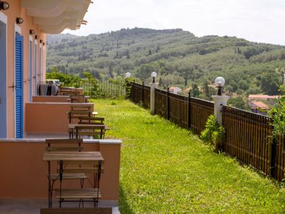 Familienhotel auf Korfu: Terrassen