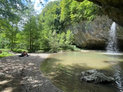slowenien familienreise aktivurlaub hudičev graben