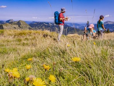 Aktiver Urlaub in den Bergen mit Kindern