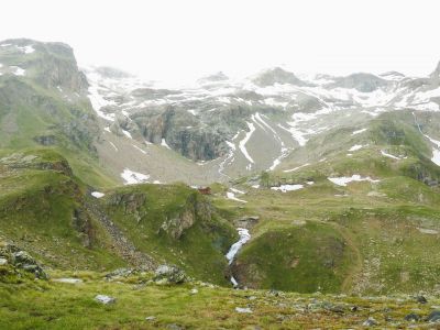 Orestes H�tte auf dem Monte Rosa Massiv