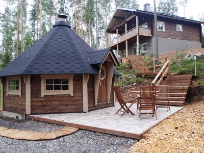 Haus Kaita mit Sauna am See Lajunlahti