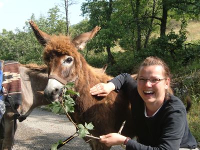 Wandern mit Esel durch die Abruzzen Natururlaub