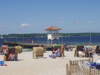 Badeurlaub am Ostsee Strand von Glcksburg