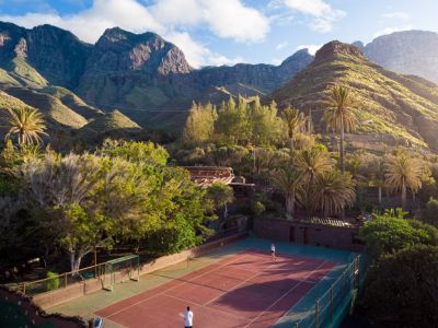 Tennisplatz-Sportplatz-Hotel Gran Canaria-Agaete
