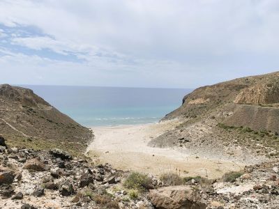 einsame bucht in cabo de gata