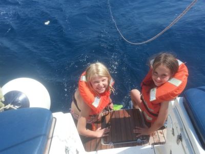 Eltern Kind Urlaub in Griechenland Ägäis Mittelmeer Kykladen