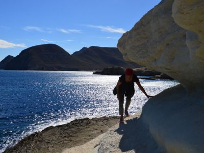 Klippen bei Playazo Andalusien Wandern