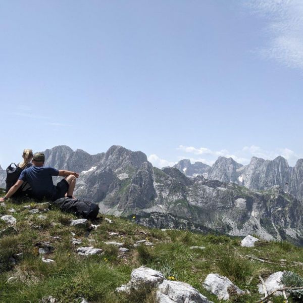 Bergwandern in den Albanischen Alpen 