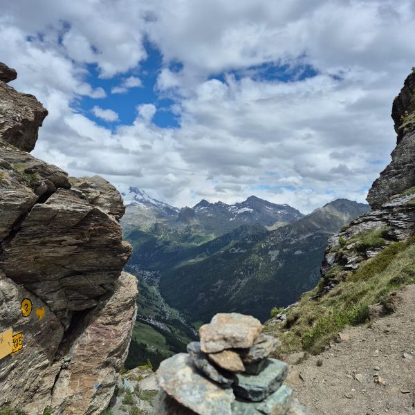 Genusswandern ohne Gep�ck in den Bergen des Val d�Ayas - Aostatal