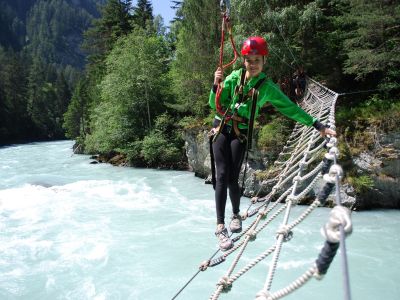 Canyoning Tirol Urlaub mit Kindern