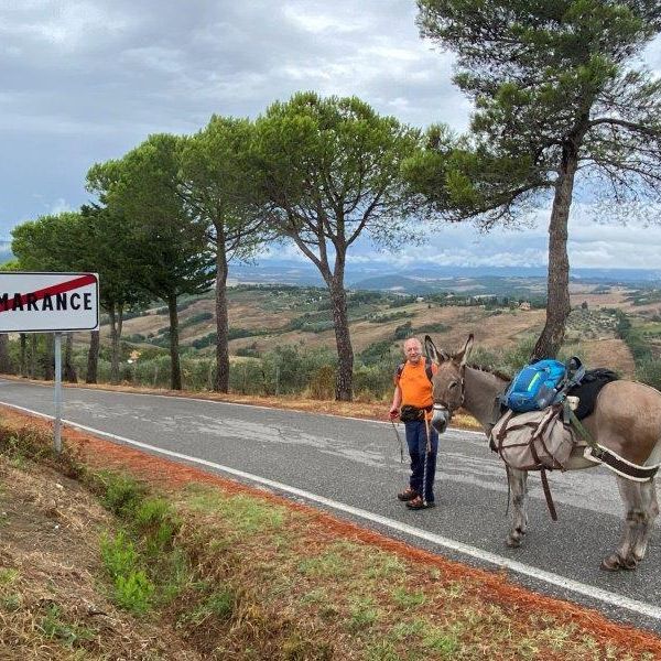 Eselwandern in der Toskana - Val di Cecina - Italien