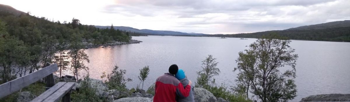 aussicht auf see familienurlaub schweden