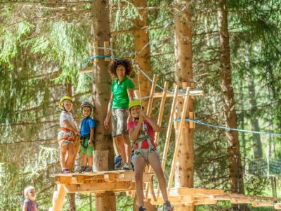 Waldspielplatz Flying Fox Kinderbetreuung Tirol, sterreich