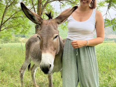 natururlaub abruzzen mit eseln 