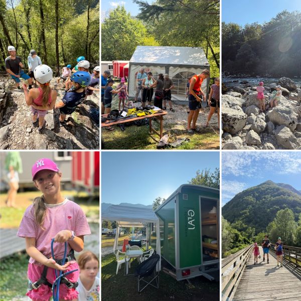 Familiencamp Slowenien: Naturerlebnis in den Julischen Alpen