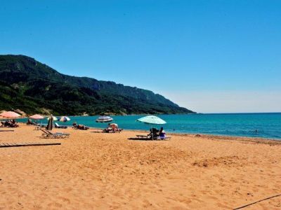 Agios Georgios Pagi sandy Beach