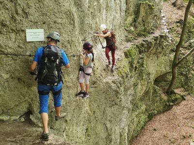 Familien Klettern in der Hersbrucker Schweiz