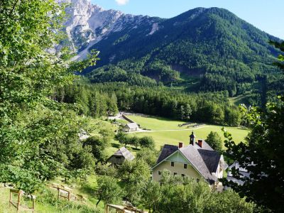 Urlaub in den Bergen Alpen Steiner Alpen Wandern