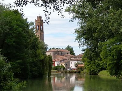 Naturpark Casale Sul Sile bei Wanderung vom Gardasee nach Venedig