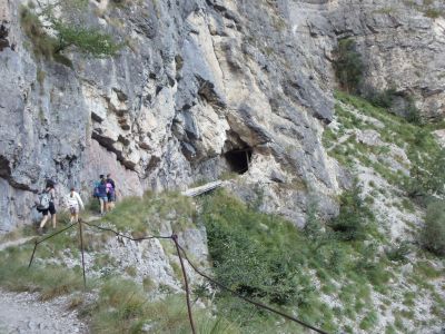 Schlucht im Gebiet der Eislcher Sdtirol