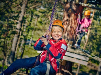 Kletterpark Norwegen Abenteuerurlaub für Familien