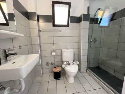 Badezimmer Korfu Honigtal Wohnung