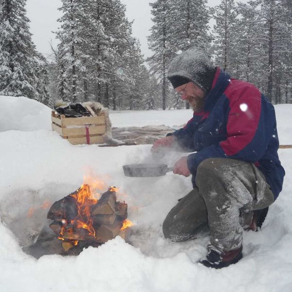 Natur pur: Winterabenteuer im Wildnisdorf - Lappland   