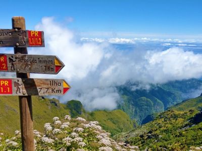 wandern ohne gepaeck madeira wegweiser